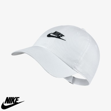 [Nike]나이키 헤리티지 86 퓨추라 워시드 캡 화이트 - 놈코어