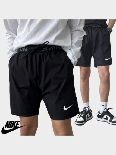 [Nike]나이키 스우시 드라이 핏 하프 팬츠 반바지 - 놈코어