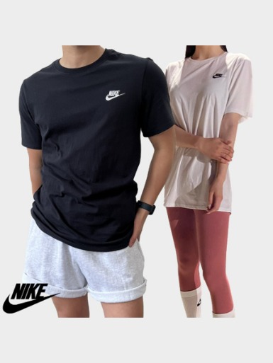 [Nike]나이키 클럽 로고 반팔 티셔츠 (2color) - 놈코어
